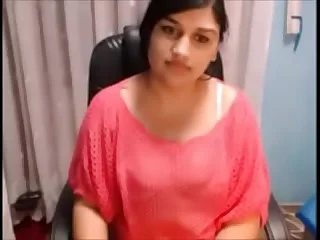 Indian Tolerant ( Big boob) showing her boobs & pussy